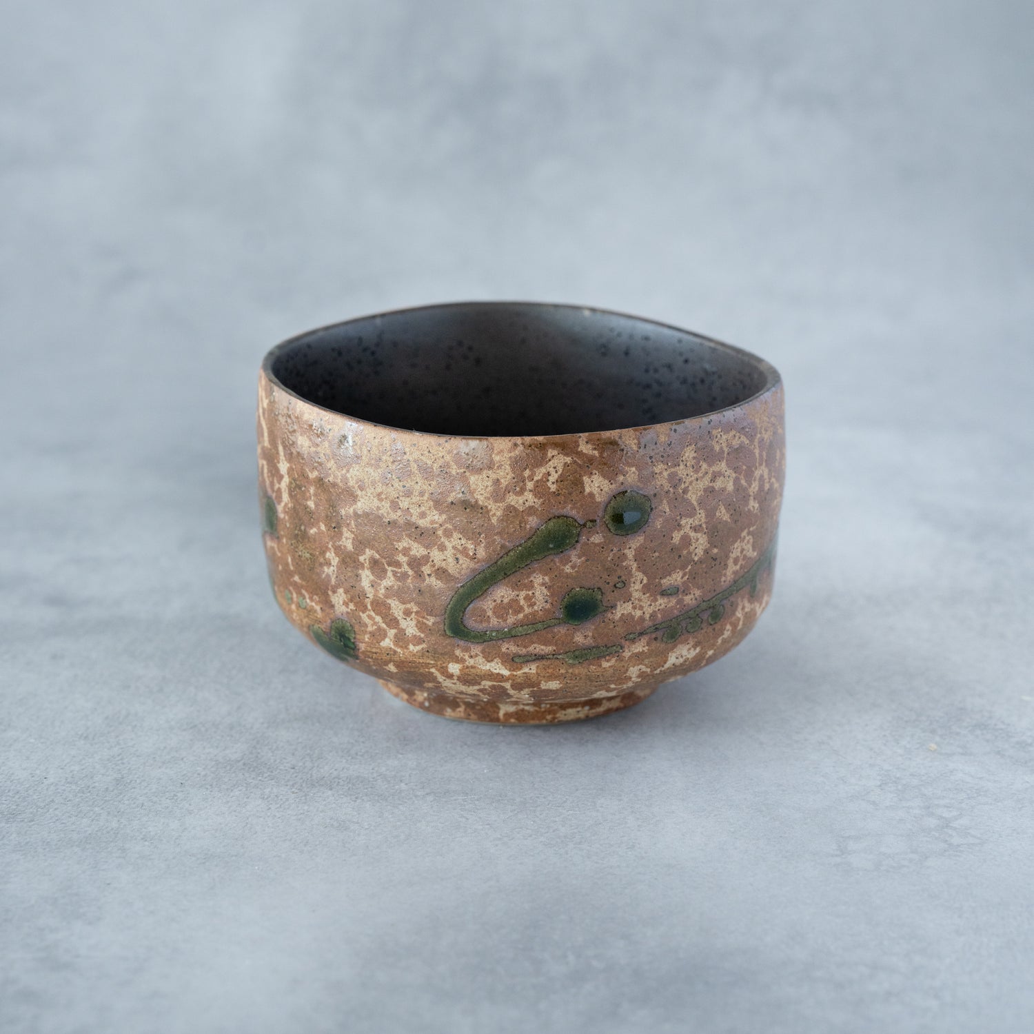 Shino Oribe Matcha Bowl – Tataki Texture