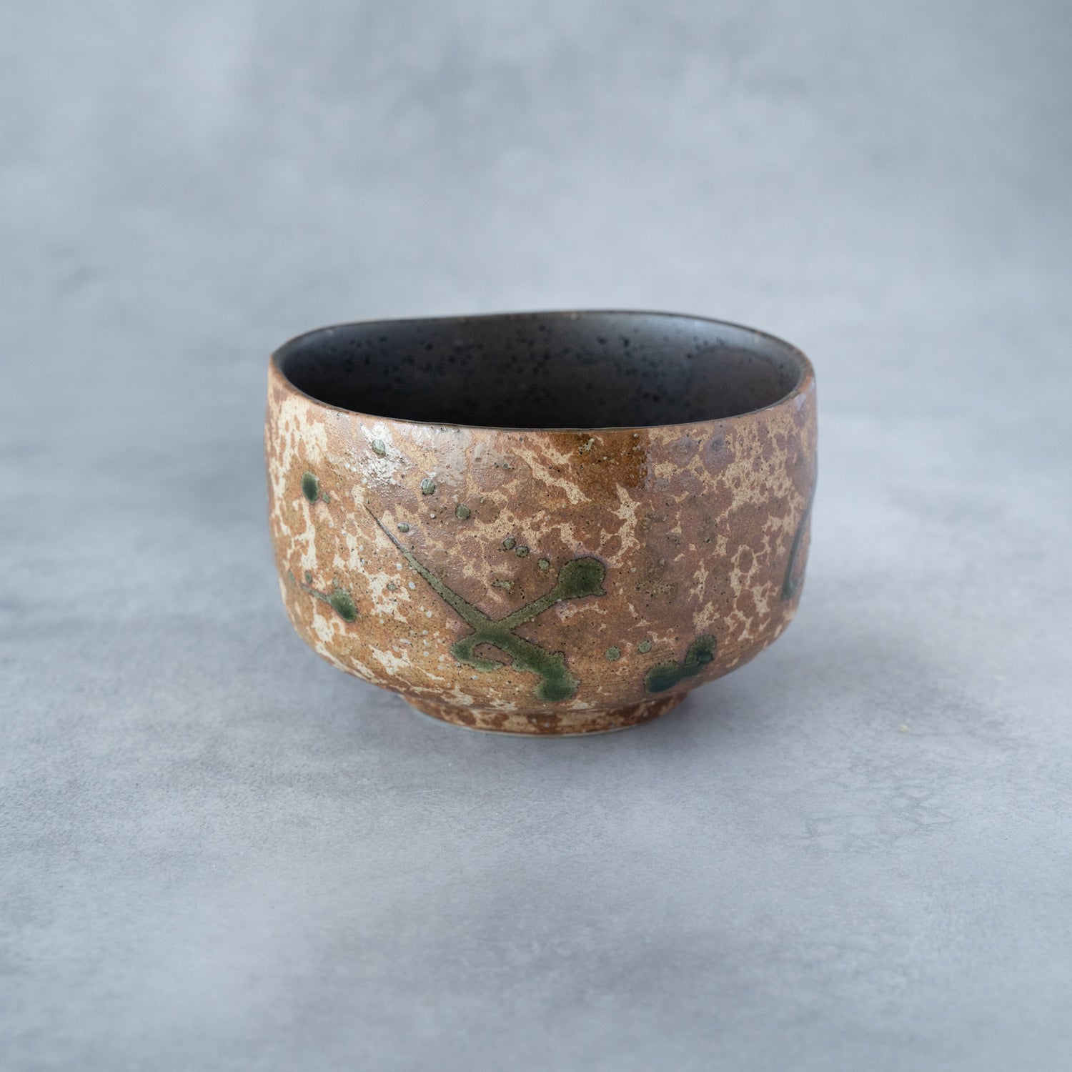 Shino Oribe Matcha Bowl – Tataki Texture