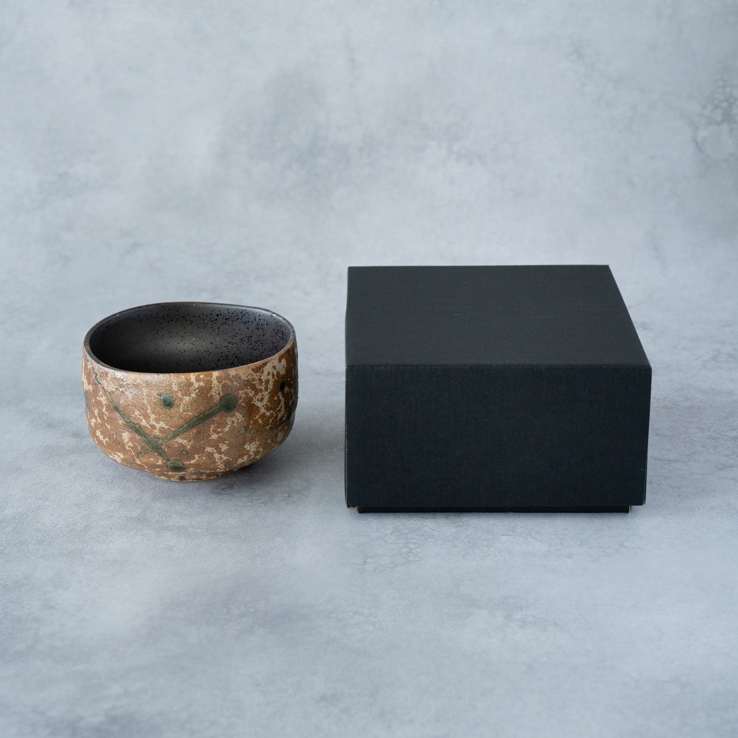 Shino Oribe Matcha Bowl – Tataki Texture