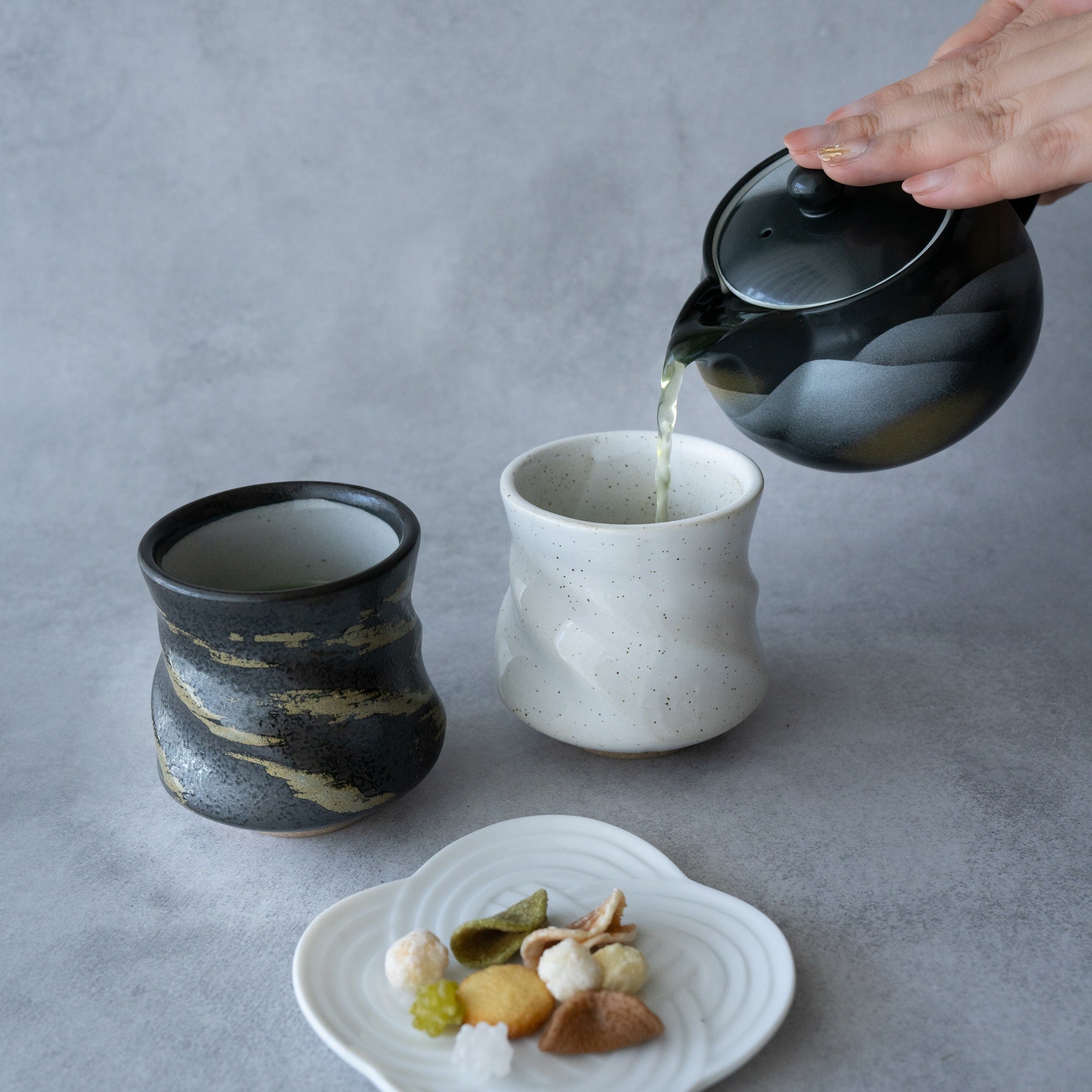 Renzan Kyusu – Handcrafted Kutani Ware Teapot | MIWA Tableware
