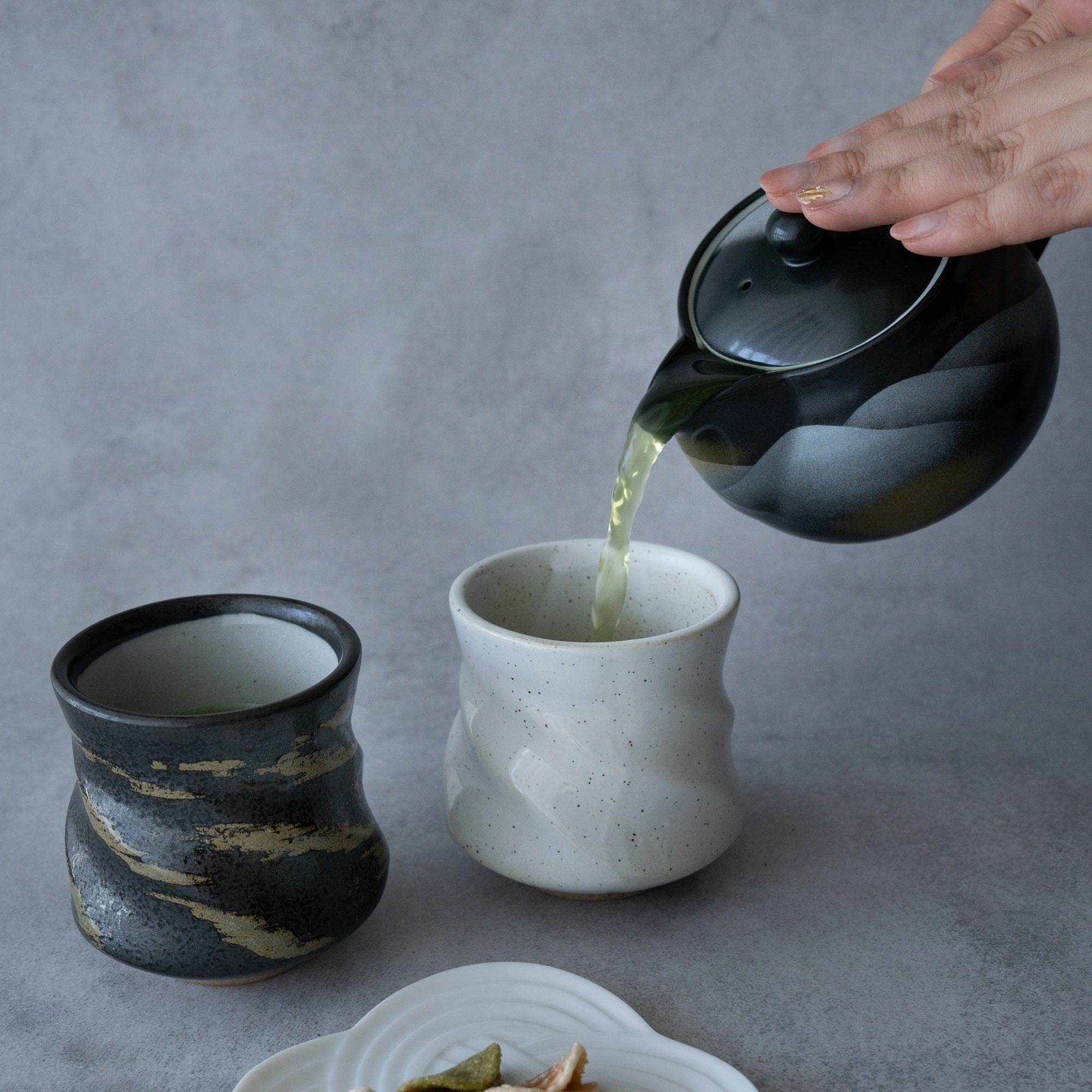 Renzan Kyusu – Handcrafted Kutani Ware Teapot | MIWA Tableware