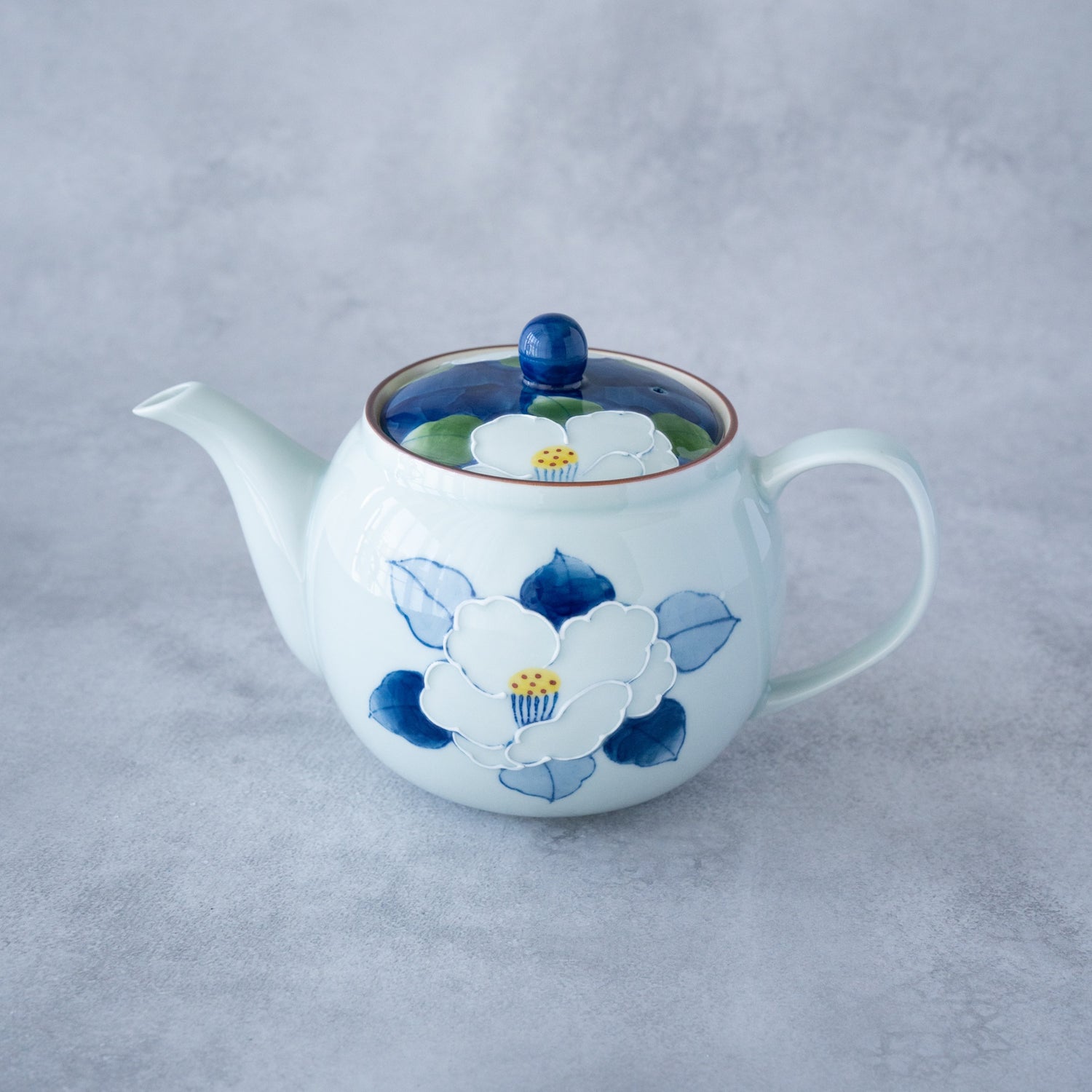 Ichin Sazanka Teapot (Hasami Ware) – Handcrafted Japanese Porcelain | MIWA Tableware