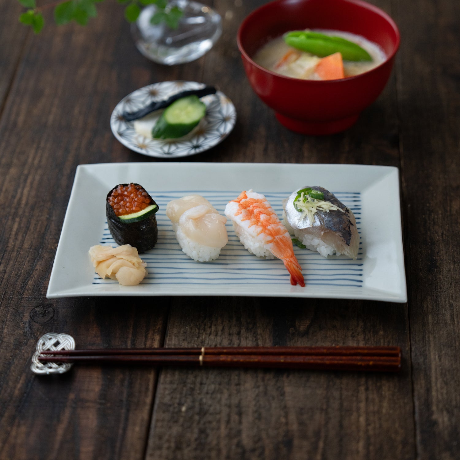 Mindful Portion Starter Set – Balanced Japanese Dining (6-piece)