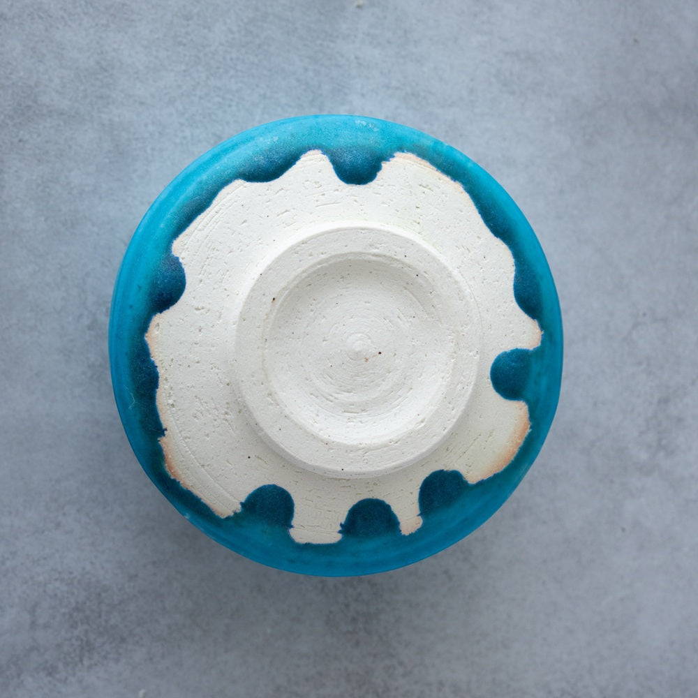 Light Blue Matcha Bowl – Handcrafted Mino Ware Gift Box | MIWA Tableware