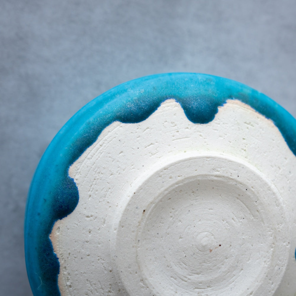 Light Blue Matcha Bowl – Handcrafted Mino Ware Gift Box | MIWA Tableware