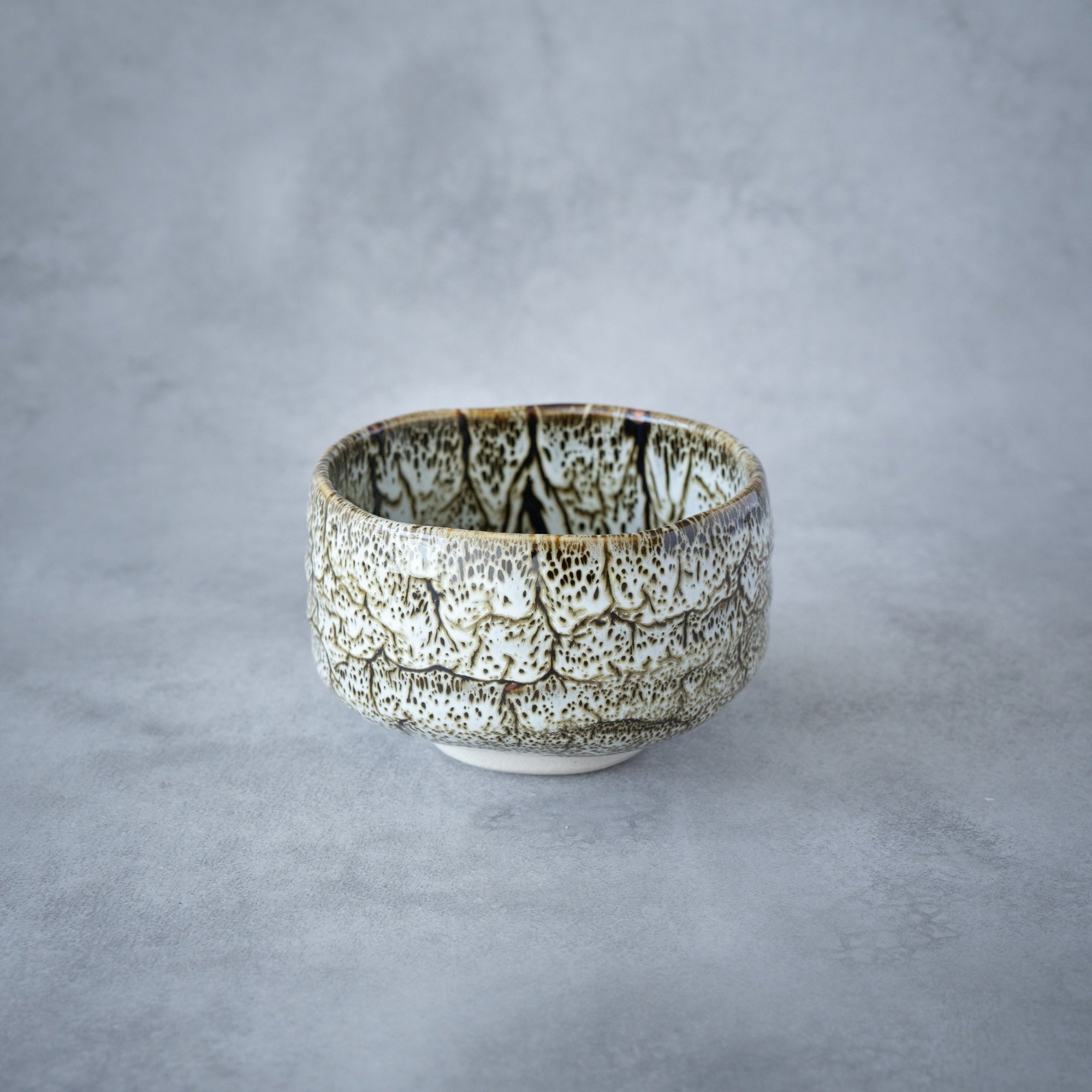 White Tenmoku Matcha Bowl – Handcrafted Mino Ware Gift Box | MIWA Tableware