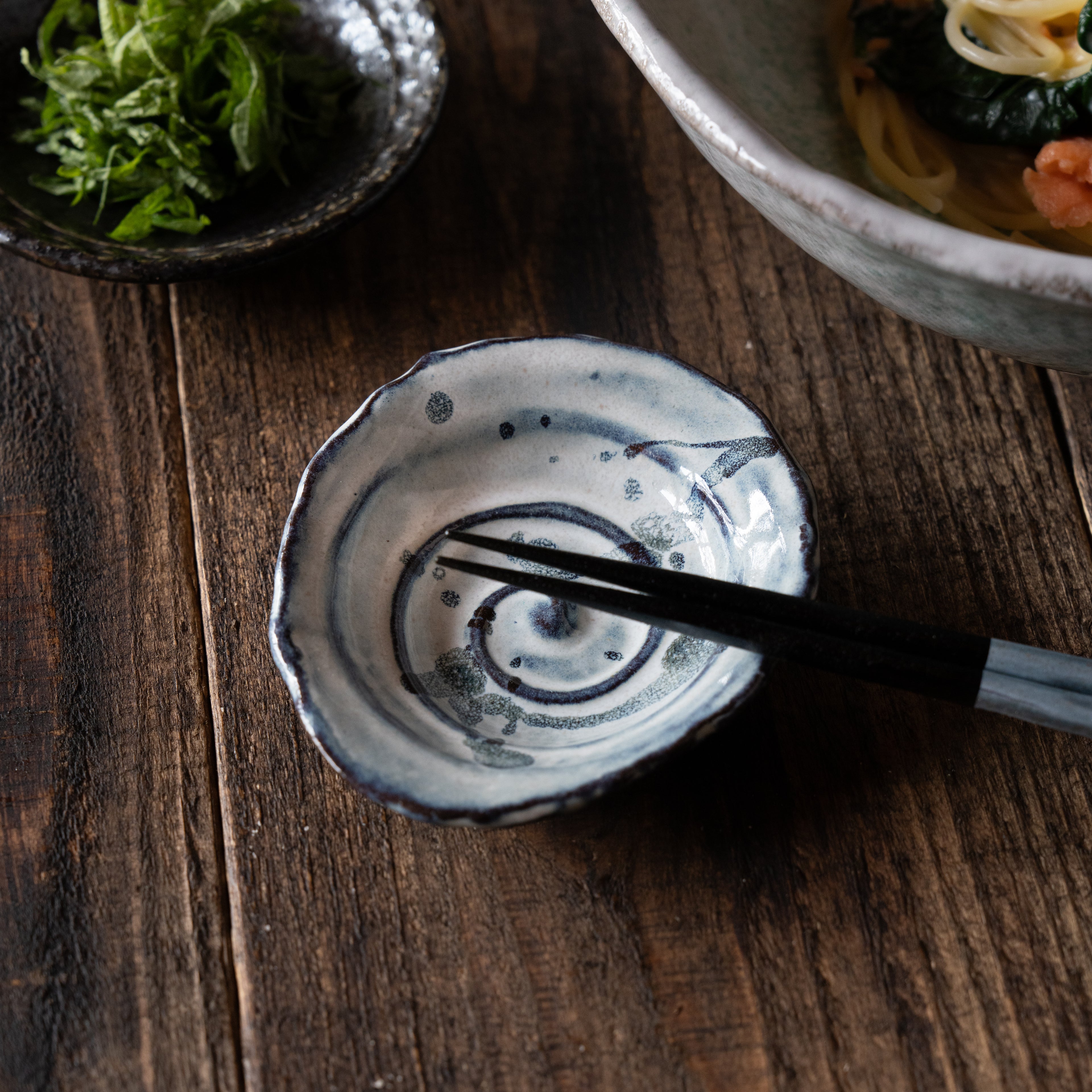 Ocean Swirl Artisanal Plate