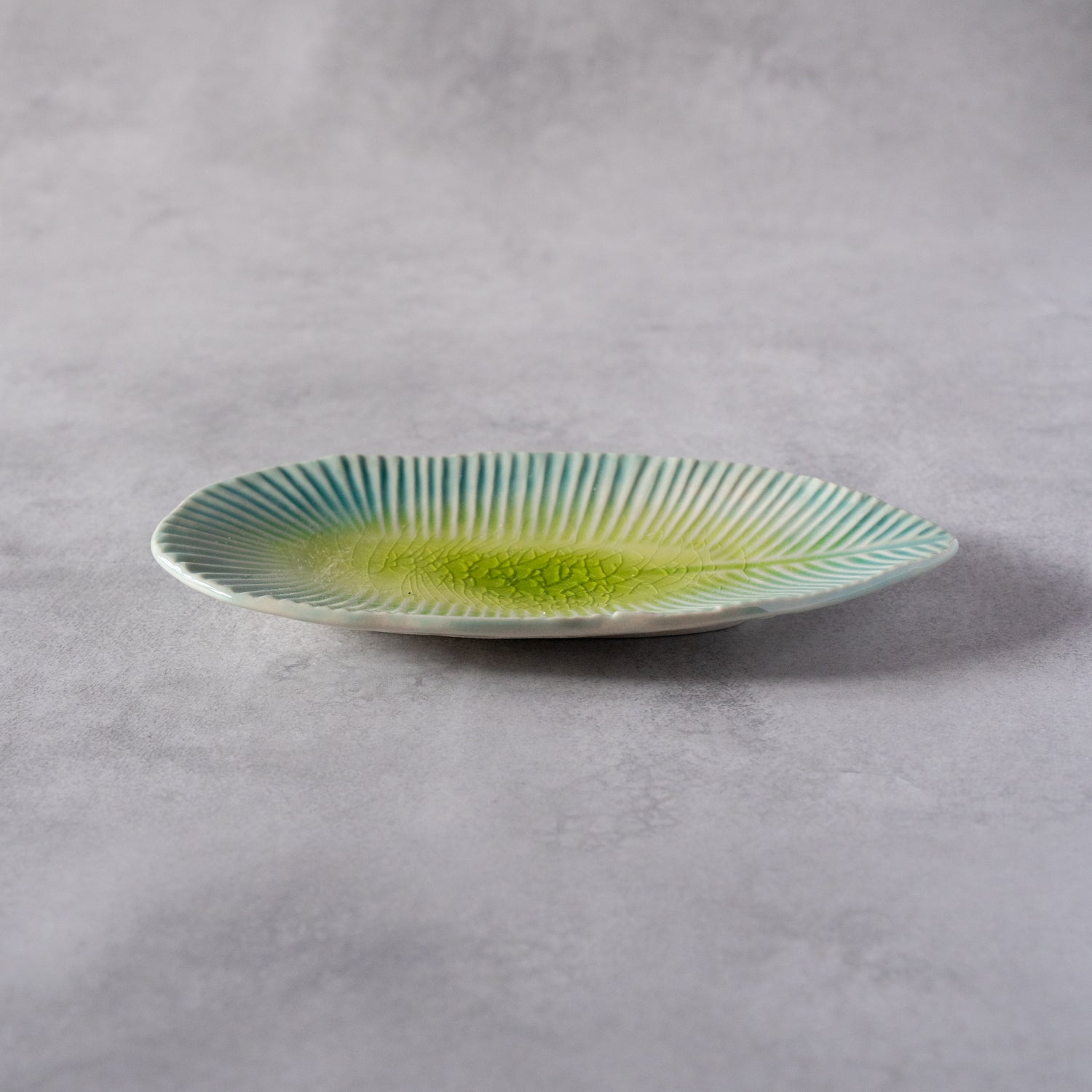 Spring Nanohana Leaf Plate