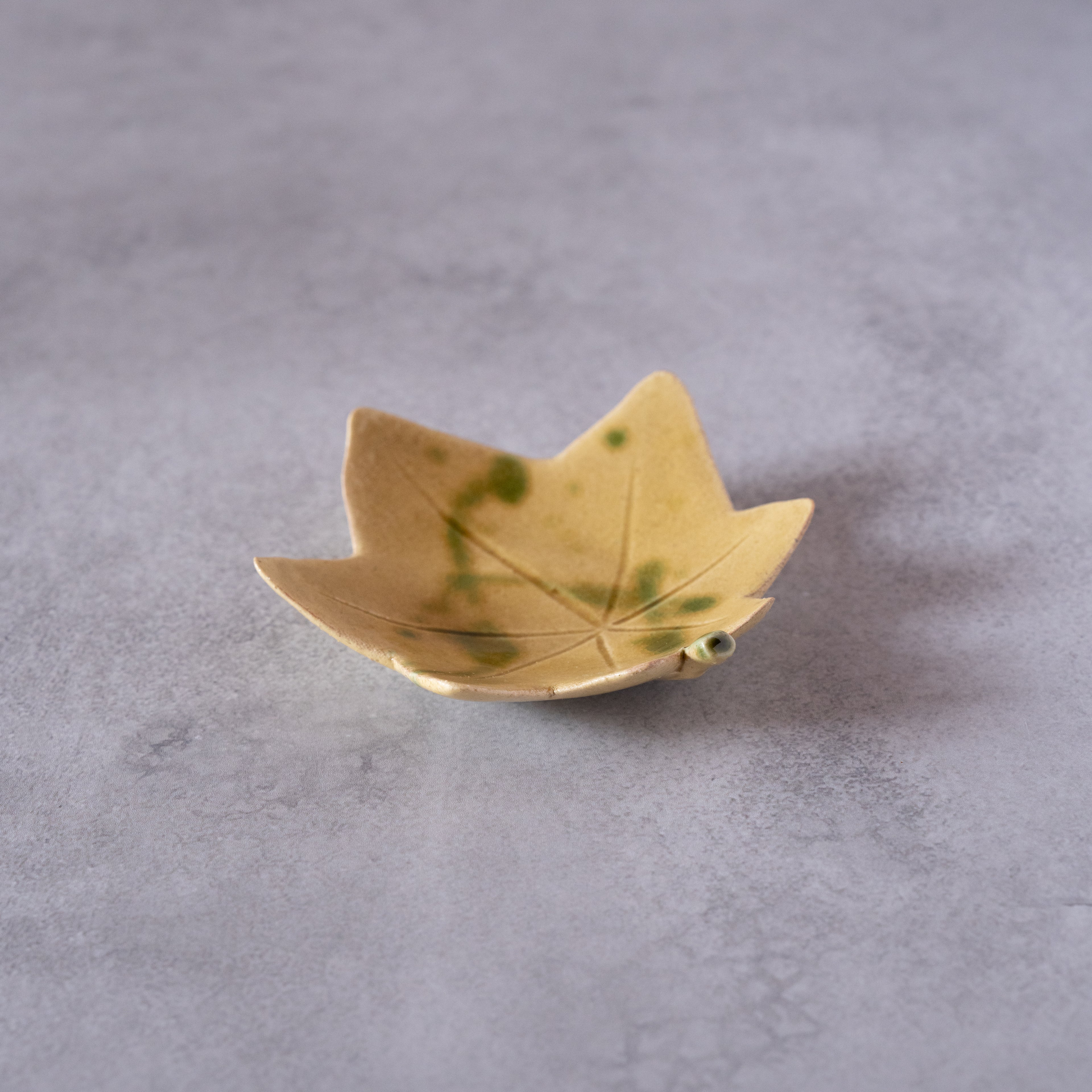 Golden Kiseto Maple Plate