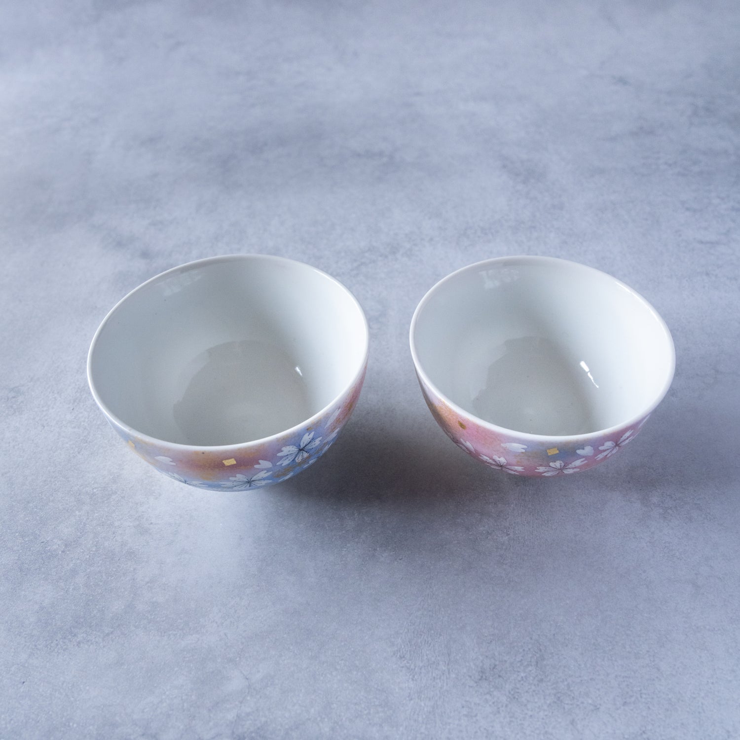 Hana no Mai Rice Bowl Pair