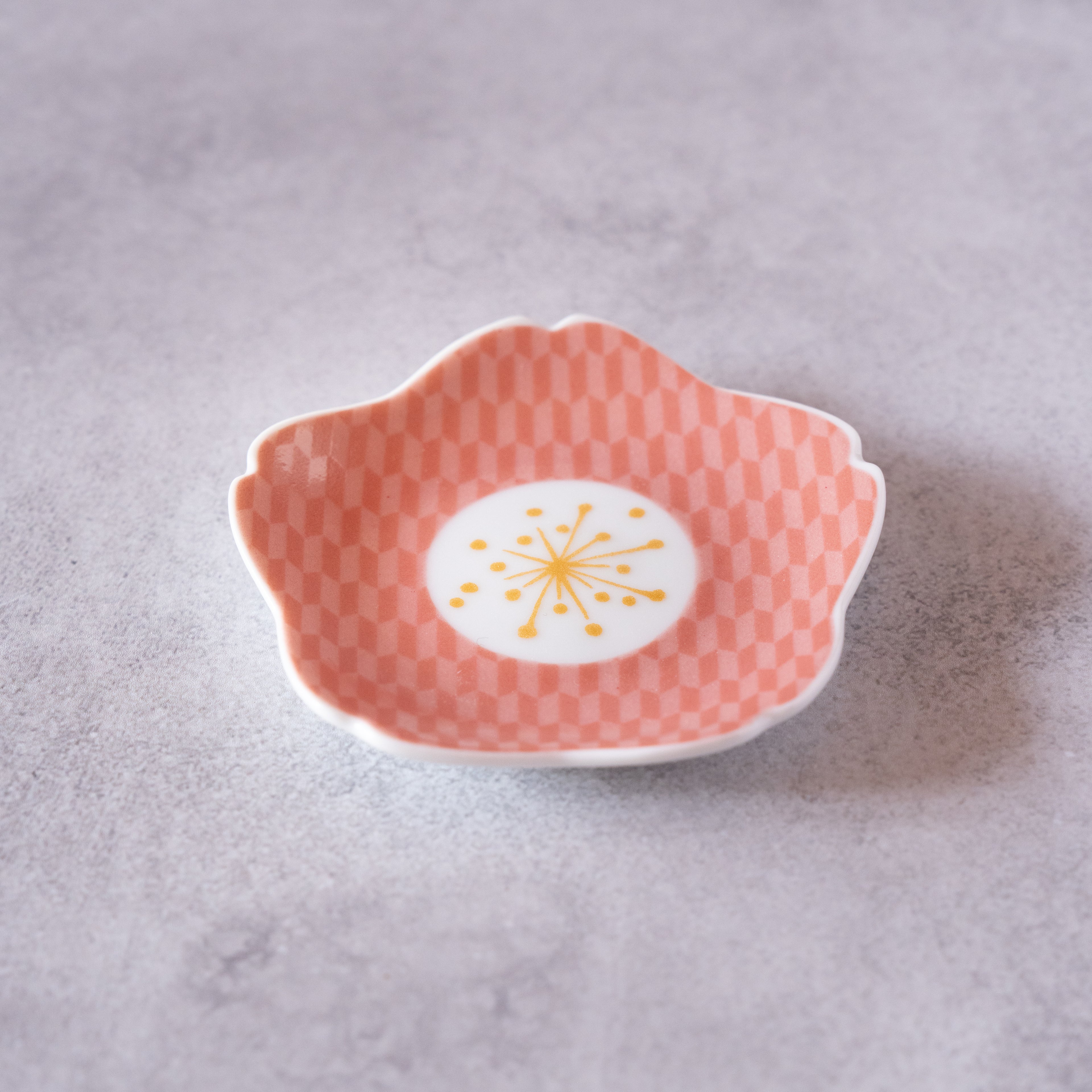 Sakura Charm Kutani Mini Plate