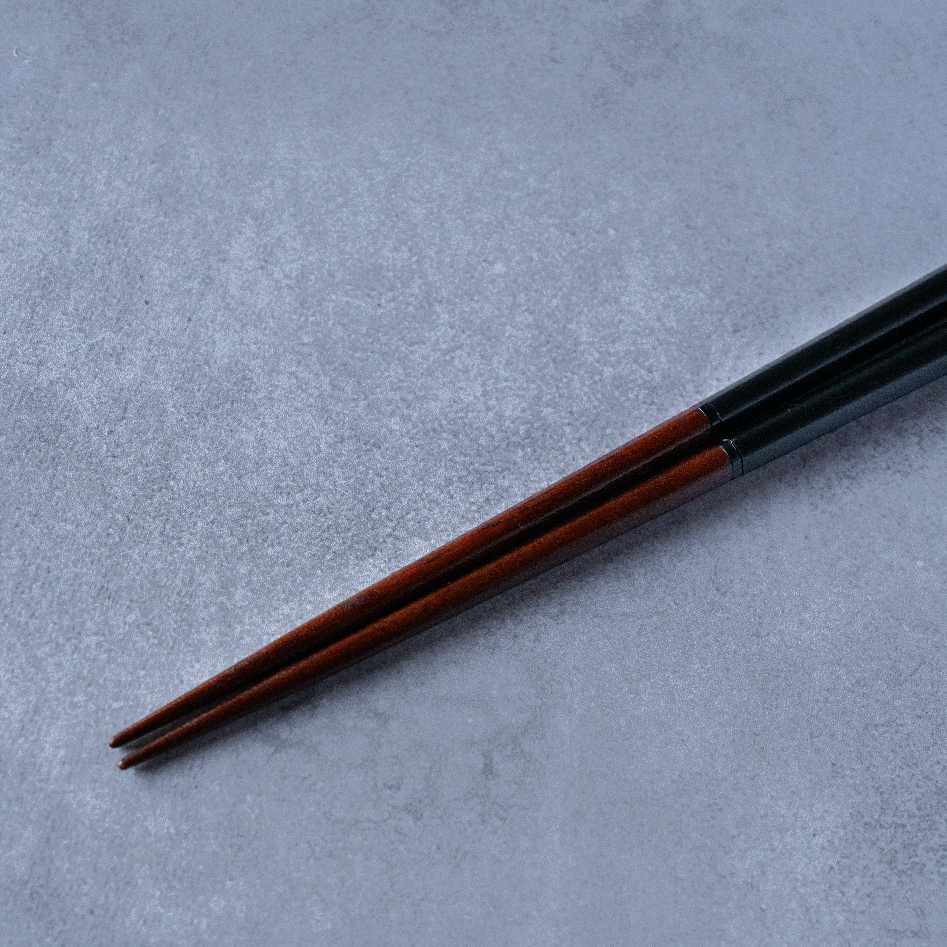 Authentic Chopsticks Set with Vibrant Purple Cotton Case