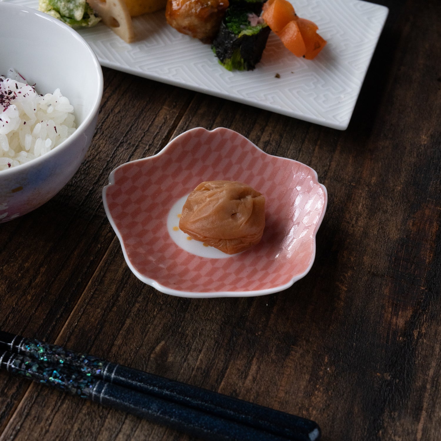 Sakura Charm Kutani Mini Plate