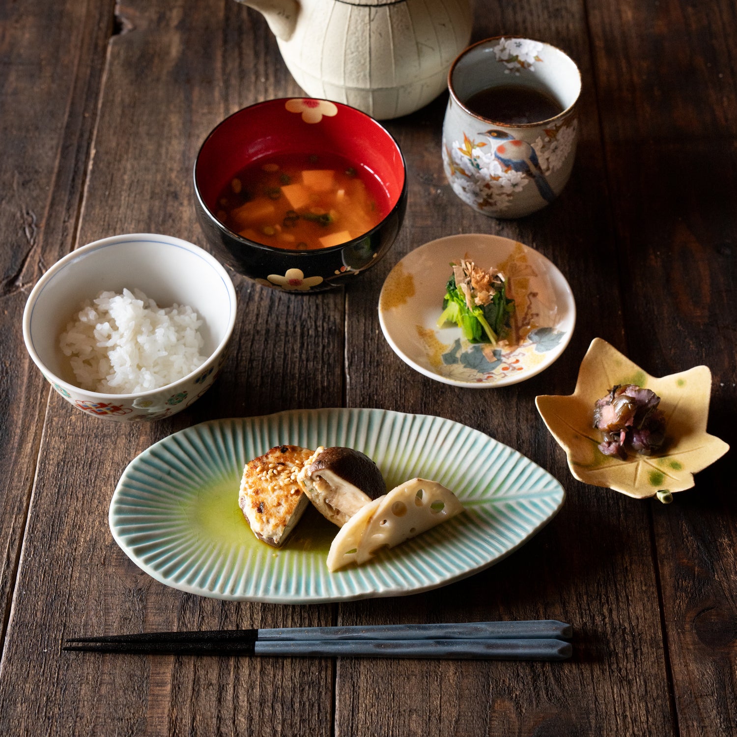 Golden Kiseto Maple Plate
