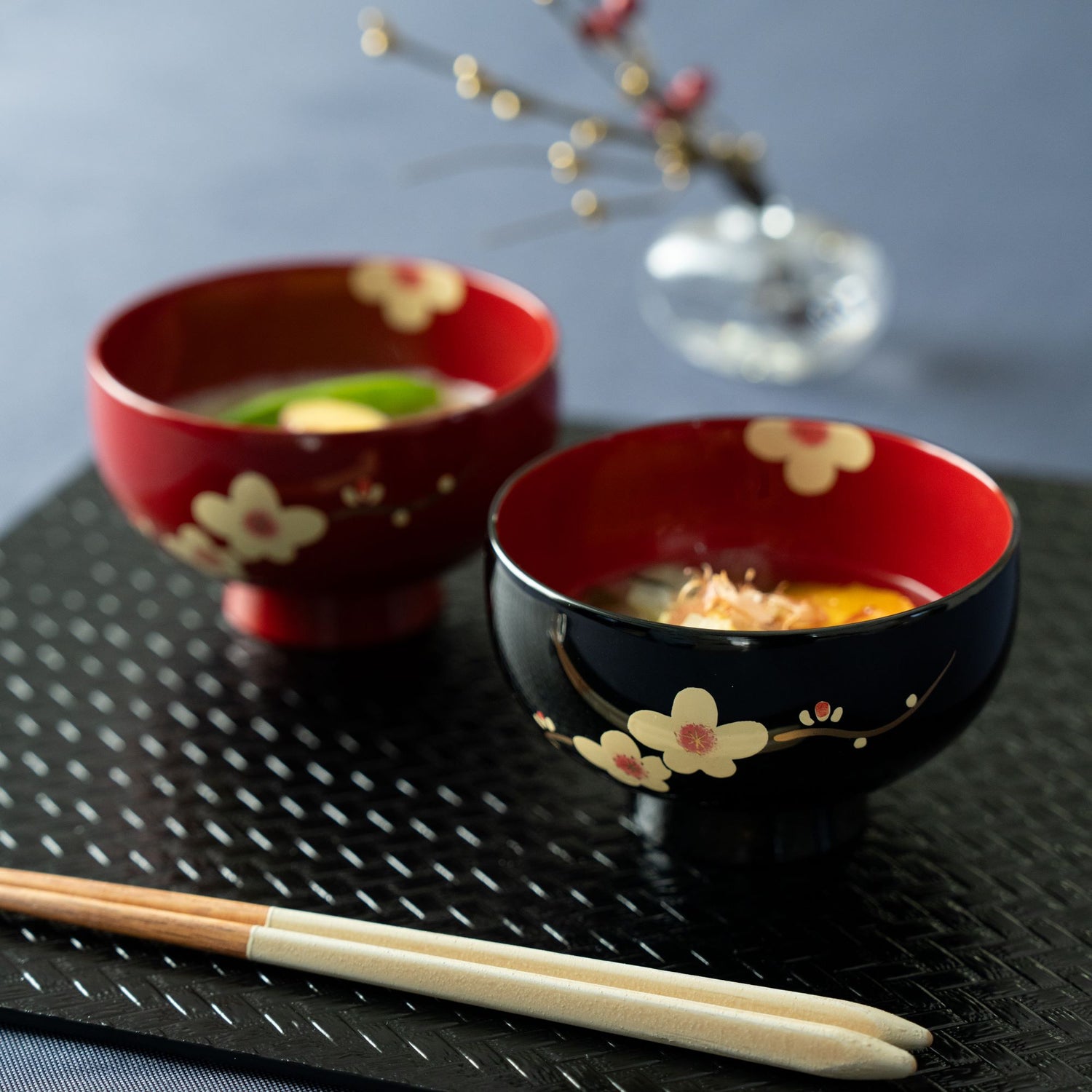 The Story Behind MIWA's Urushi Ume Lacquer Bowls