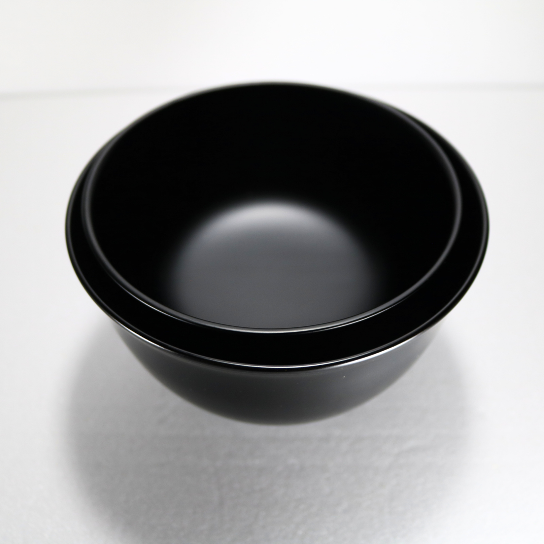 Urushi Soup Bowl (Large / Black)