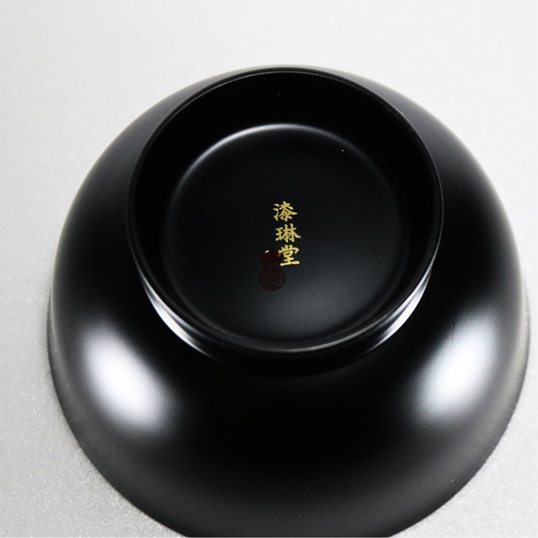 Urushi Soup Bowl (Medium / Black)