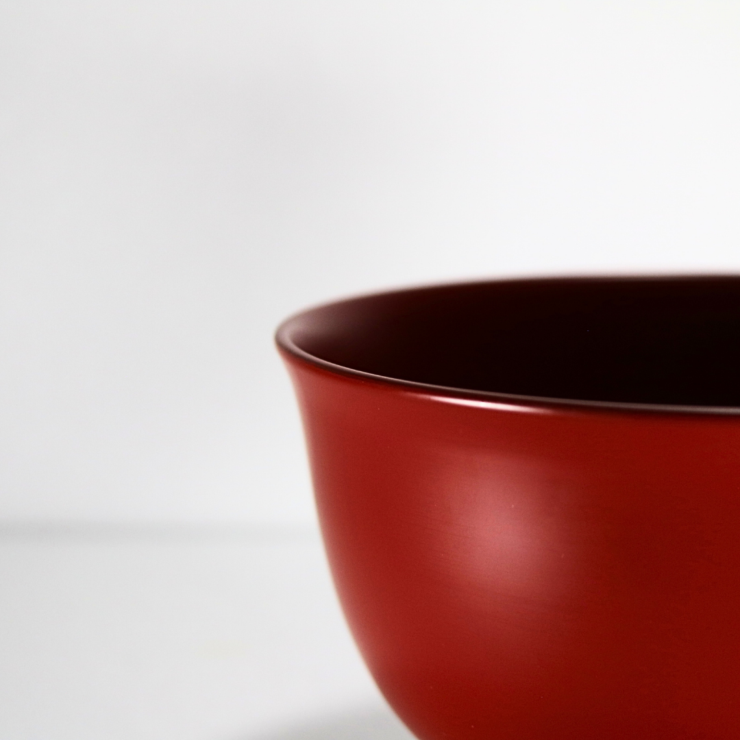 Urushi Soup Bowl (Large / Red (Shu) )