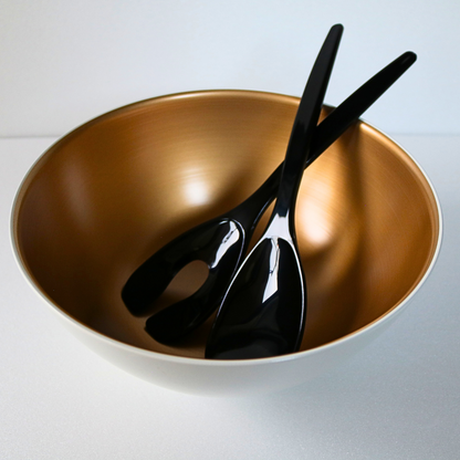 Salad Bowl Champagne gold