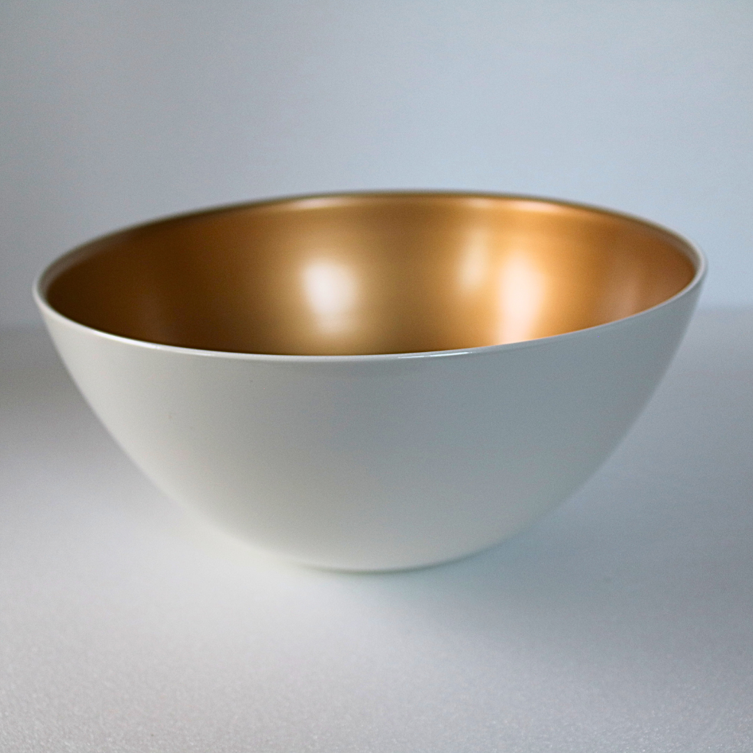 Salad Bowl Champagne gold