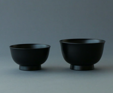 Urushi Soup Bowl (Medium / Black)