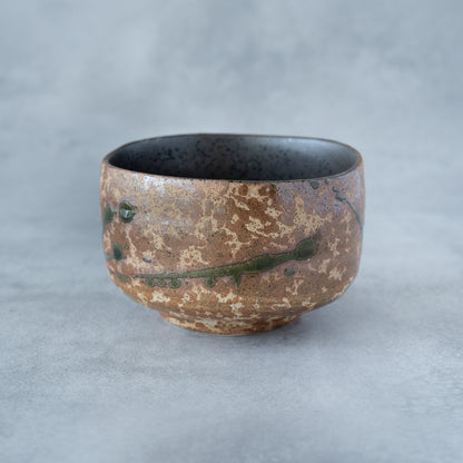 Shino Oribe Matcha Bowl – Tataki Texture