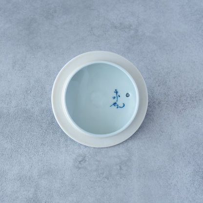 Ichin Sazanka Teapot (Hasami Ware) – Handcrafted Japanese Porcelain | MIWA Tableware