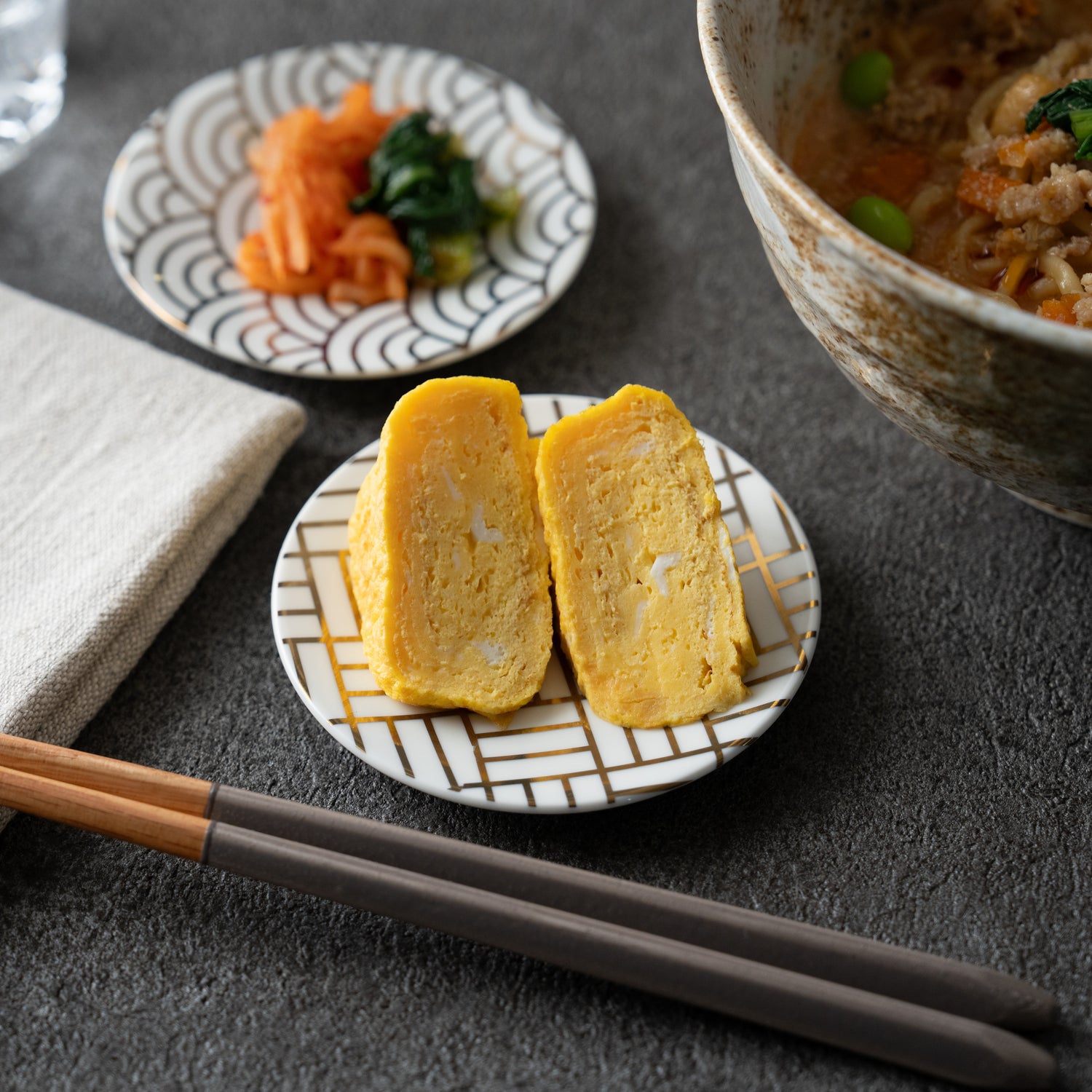 Small Plate Set (White) - Japanese Minoyaki Ceramic with Gift Box