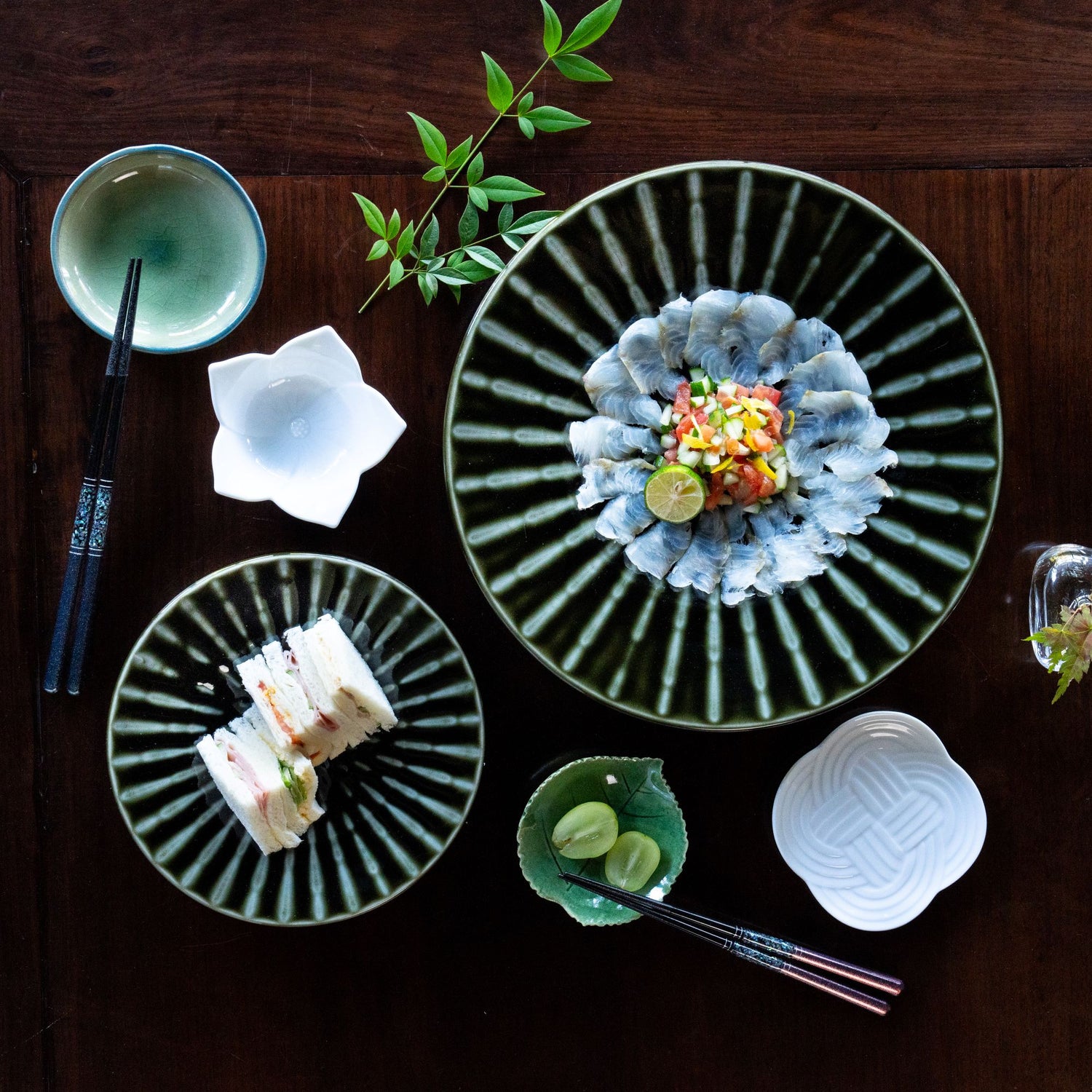 White Bellflower Small Bowl