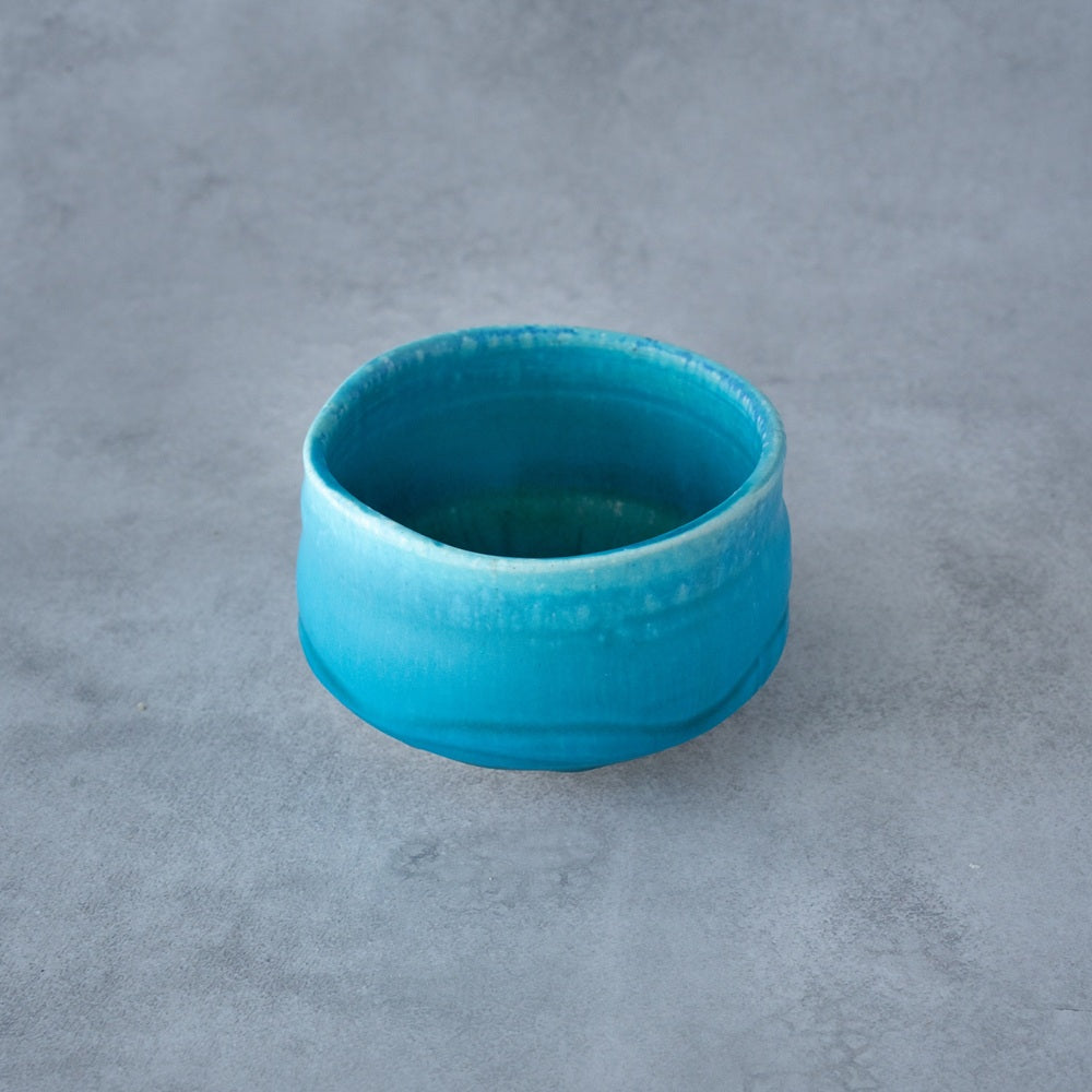 Light Blue Matcha Bowl – Handcrafted Mino Ware Gift Box | MIWA Tableware