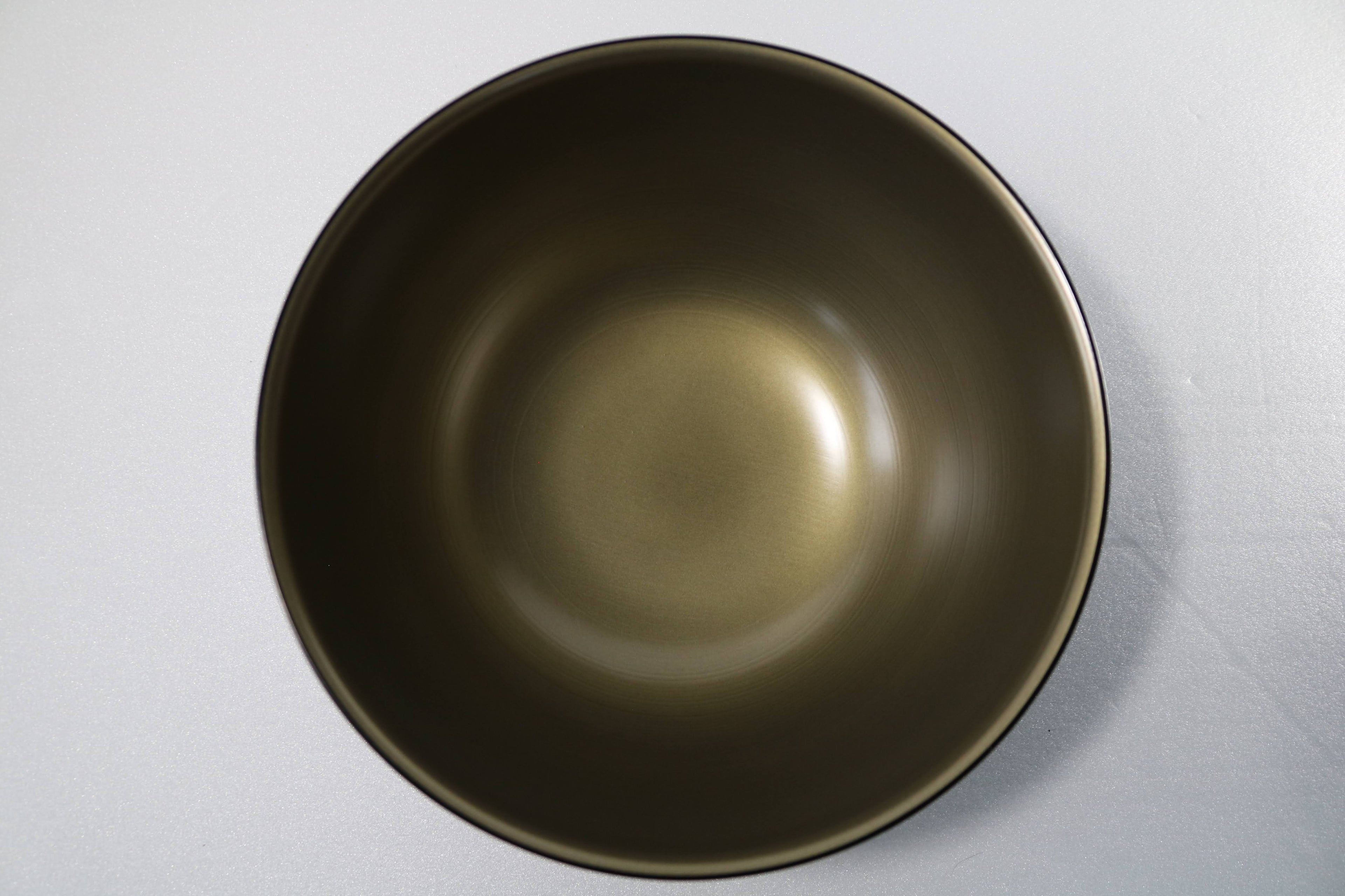 Modern Urushi Bowl (Small) Black/Silver