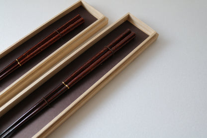 Urushi Chopstick(23cm - hexagon)