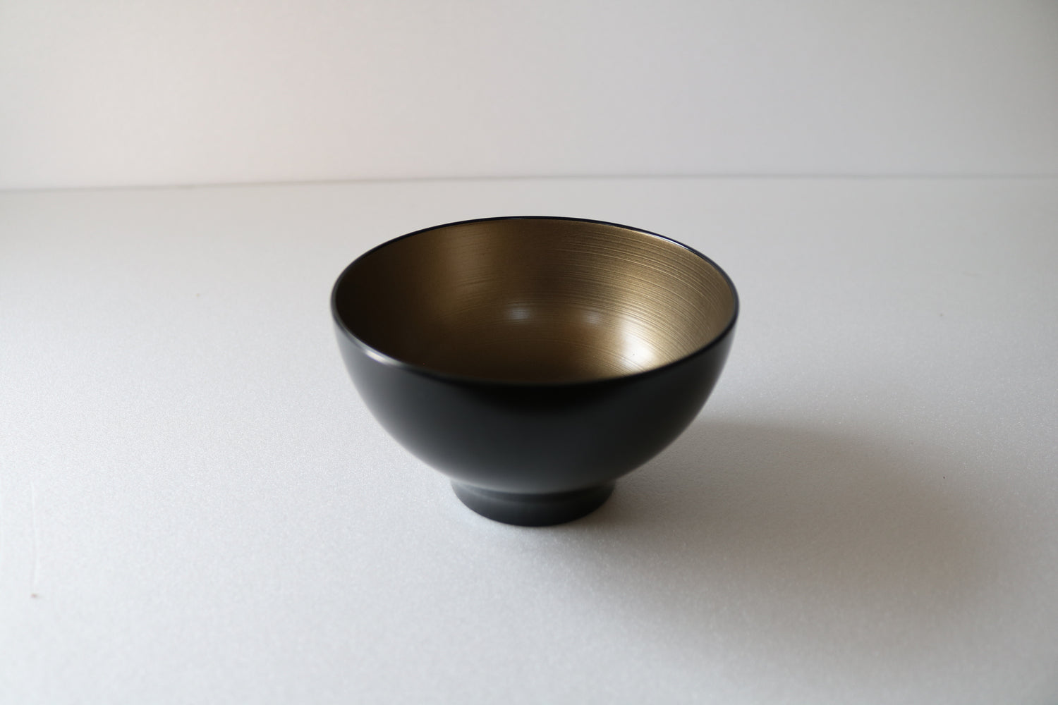 Modern Urushi Bowl (Small) Black/Silver