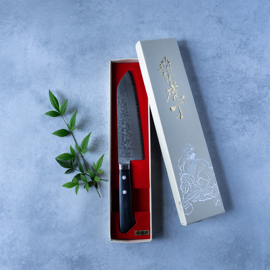 Fukui Artisan Damascus Kitchen Knife - Sairyu