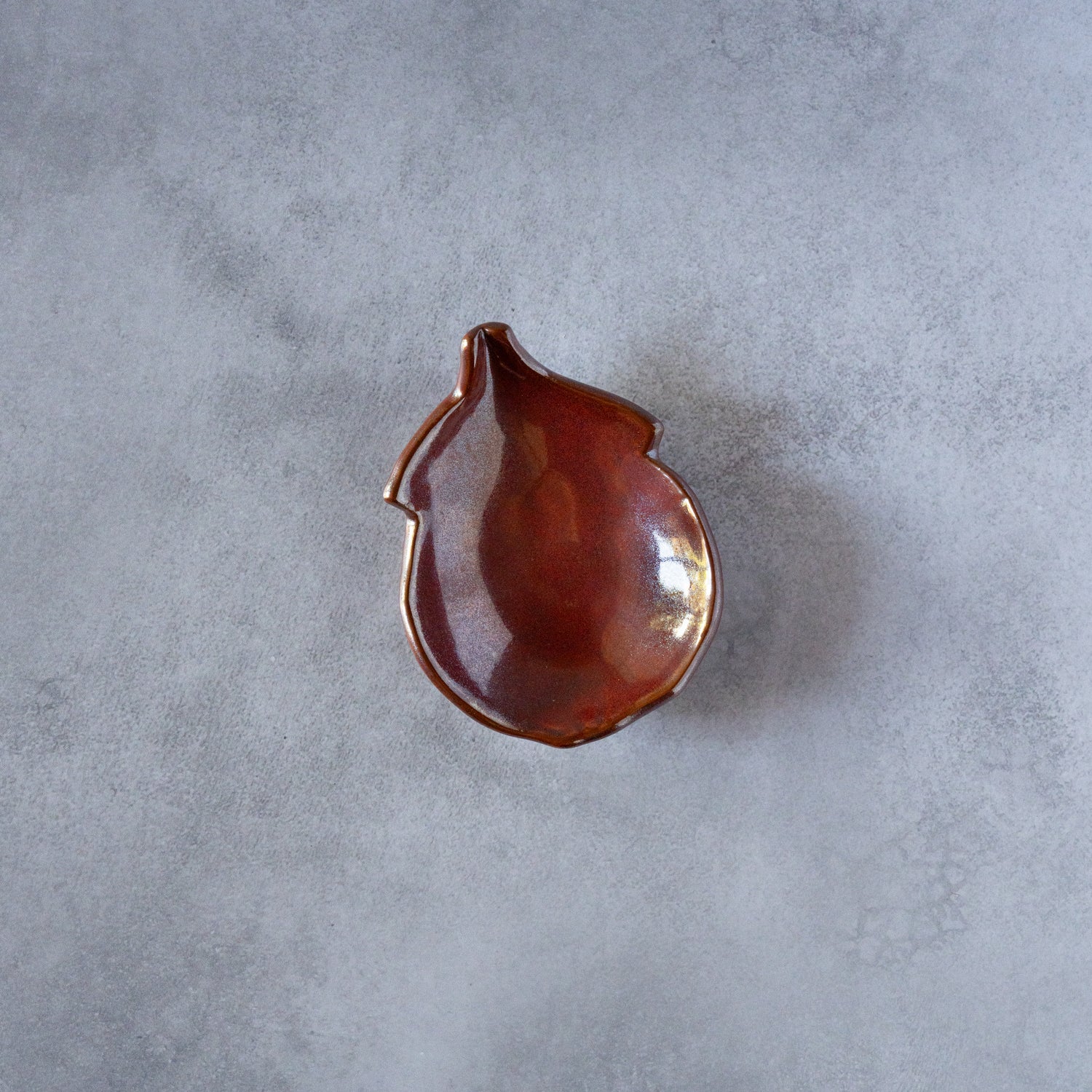 Copper Crystal Eggplant Dish