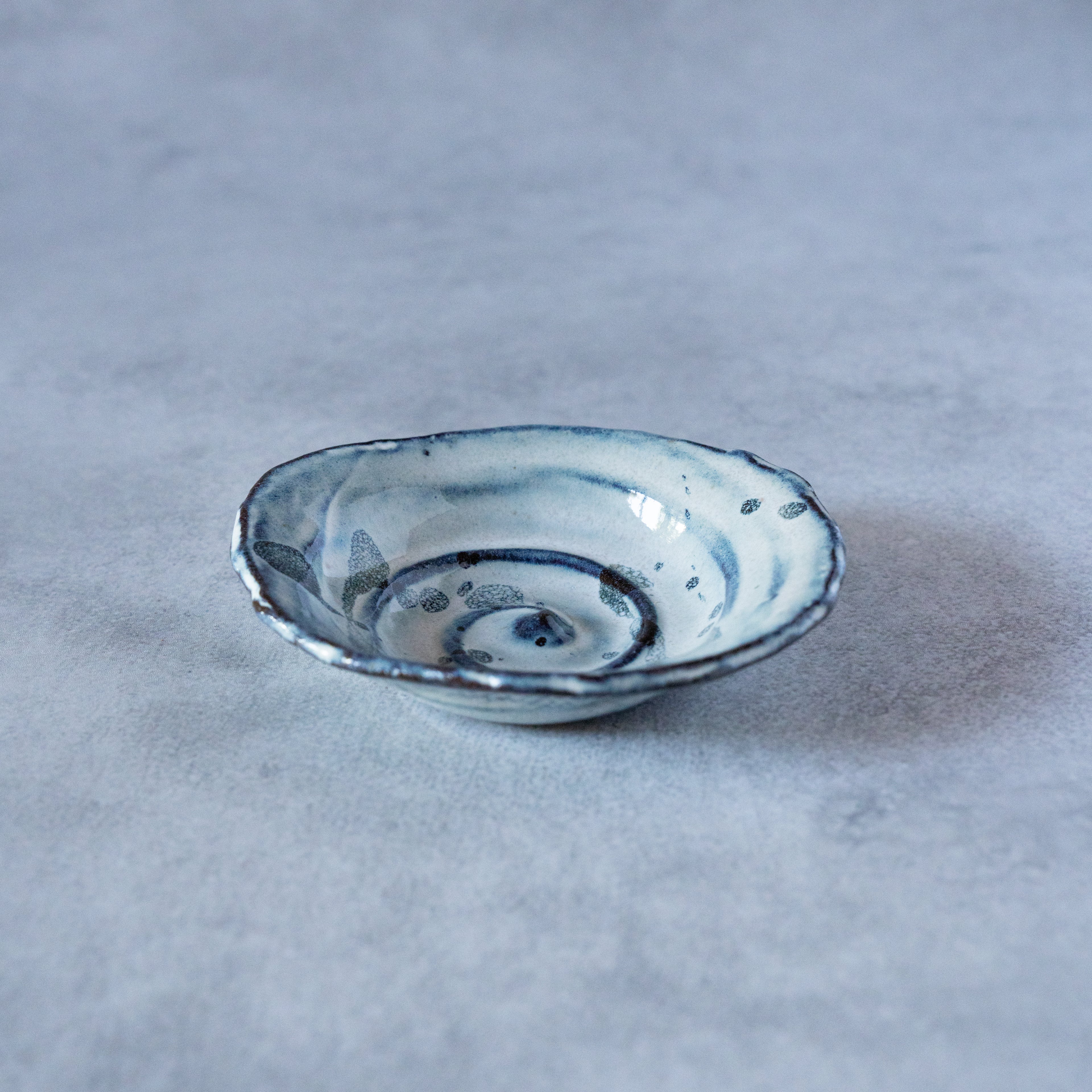 Ocean Swirl Artisanal Plate