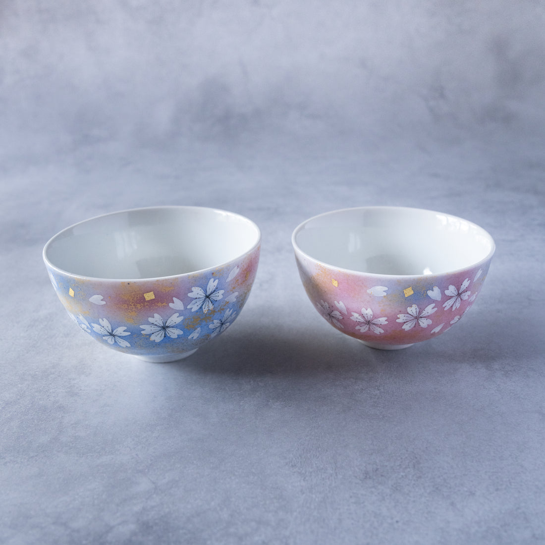 Hana no Mai Rice Bowl Pair